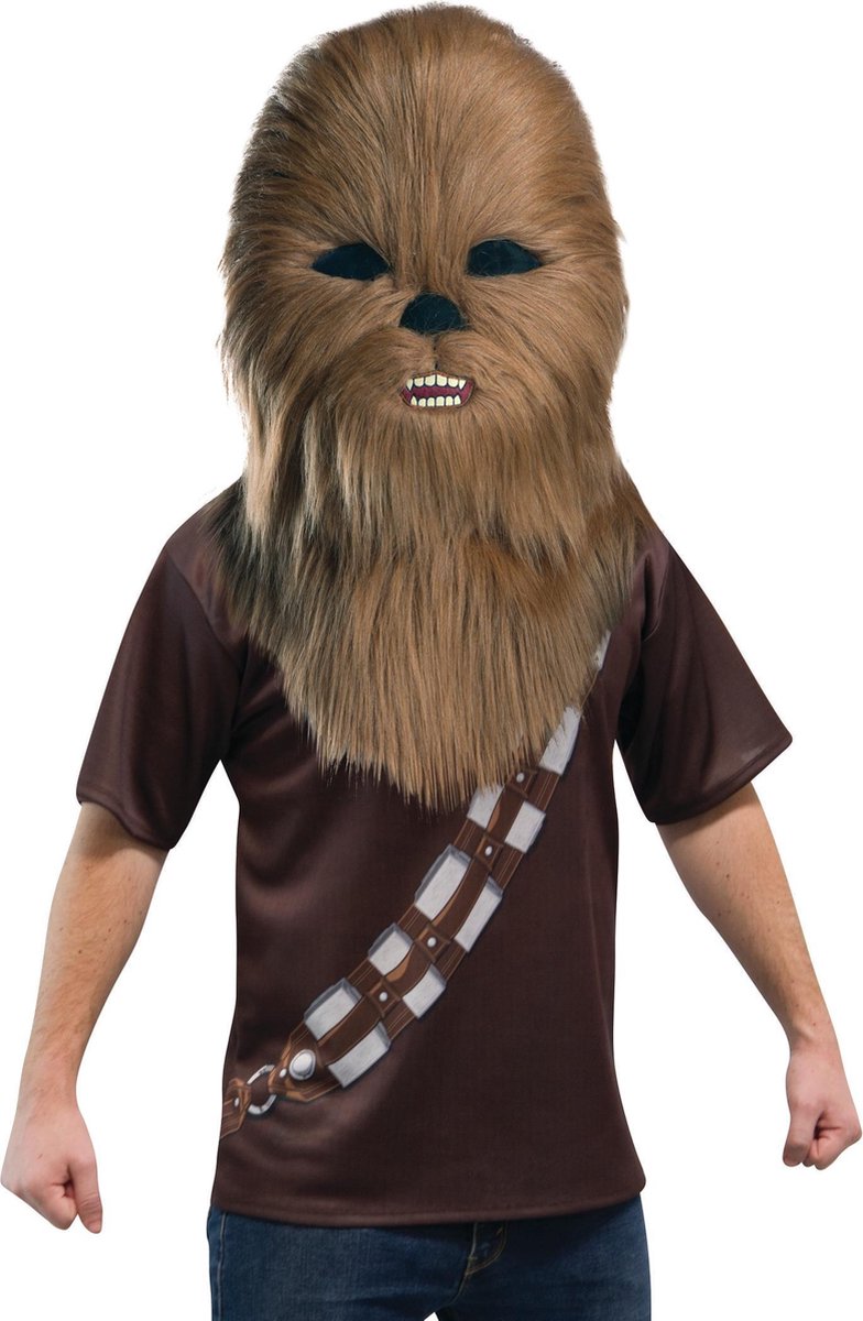 RUBIES FRANCE - Chewbacca mascotte masker voor volwassenen - Maskers > Integrale maskers